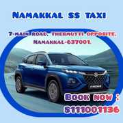 Book a taxi / cab - Namakkal SS Taxi - Call Taxi & Premium Car Rental 