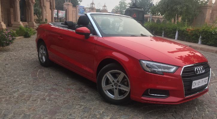 Audi Convertible Car Rental Jaipur